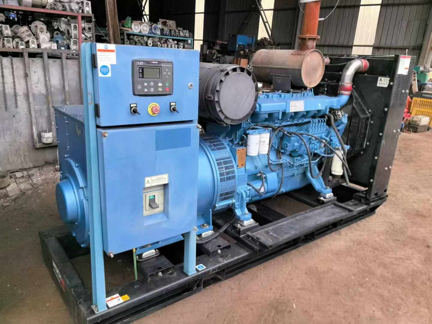 农安500kW 柴油发电机组可带动设备功率的计算公式是什么？