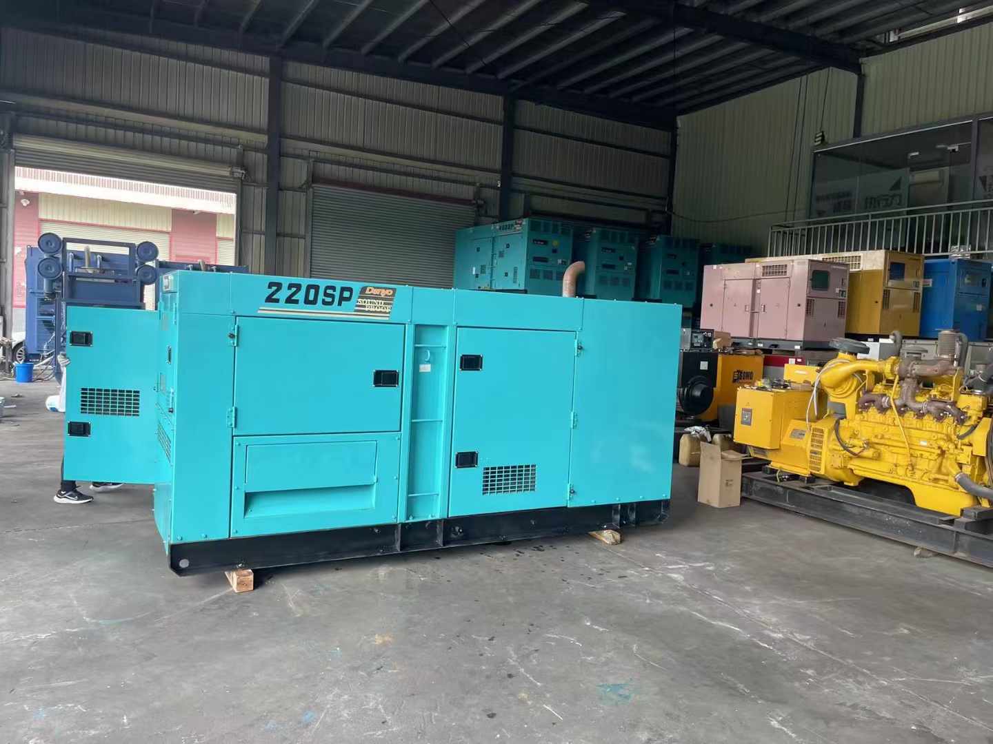 农安600kW柴油发电机组带载能力？